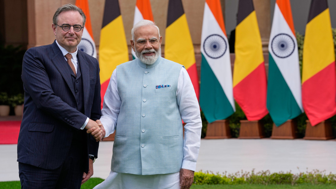 Istopila se čokoladna "Kapija Indije": Poklon Belgije Narendri Modiju nije izdržao put do Indije