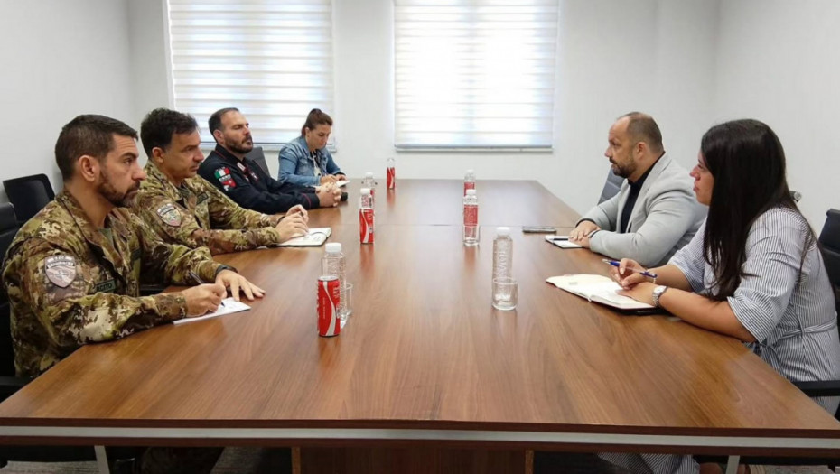 Radojević sa predstavnicima KFOR-a: Važno stalno prisustvo na osetljivim tačkama u Severnoj Mitrovici