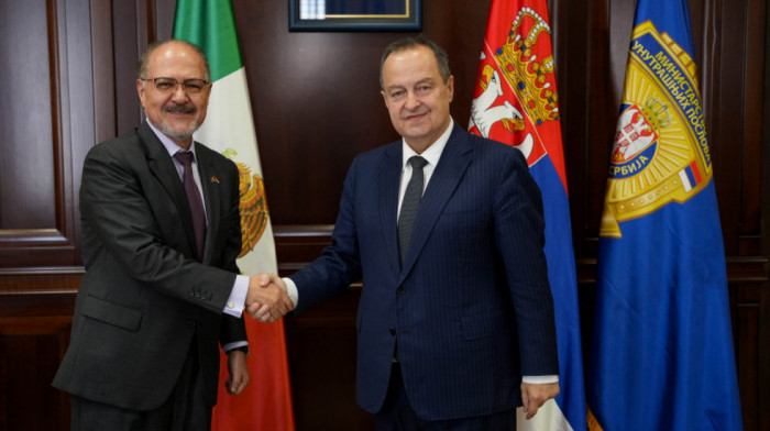 Dačić primio u oproštajnu posetu ambasadora Meksika