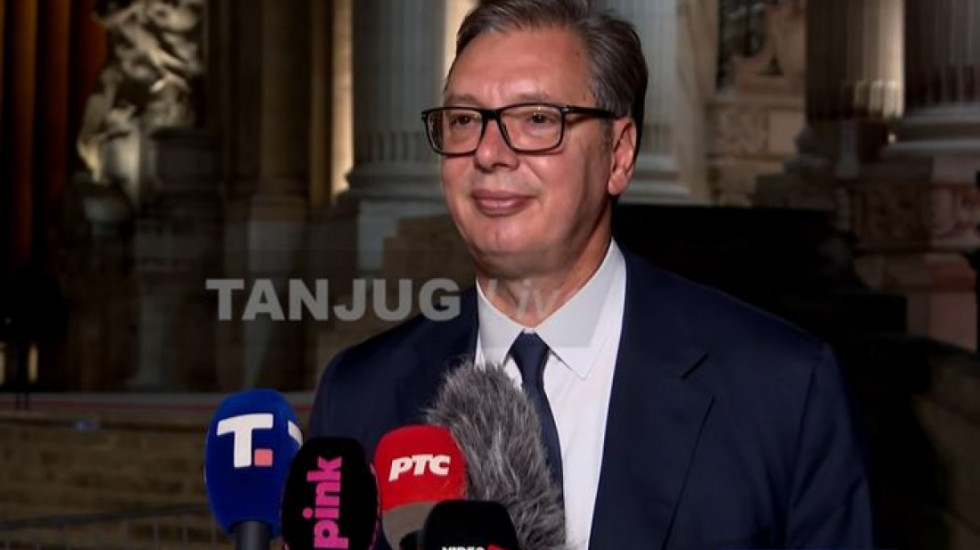 Vučić: Na sastanku sa Makronom učvršćeno strateško partnerstvo Srbije i Francuske