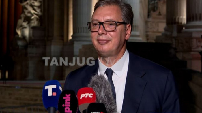Vučić: Na sastanku sa Makronom učvršćeno strateško partnerstvo Srbije i Francuske