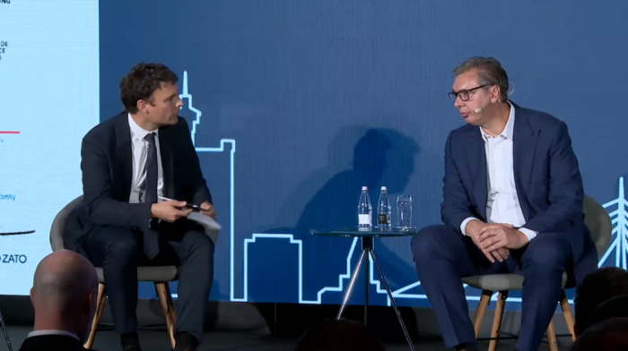 Predsednik Vučić učestvuje na forumu GLOBSEC BELTALKS u Beogradu