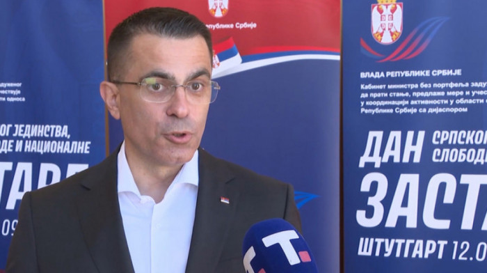 Milićević u Štutgartu: Zajedništvo je najveća snaga srpskog naroda, Srbija će mu biti oslonac