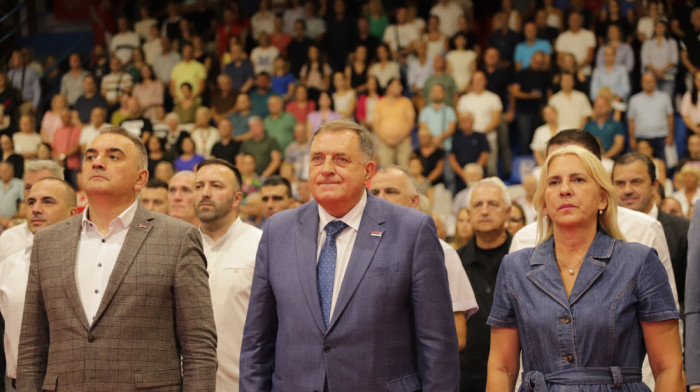 Dodik u Trebinju: Uveren sam u veliku pobedu Minića i Cvijanovićeve