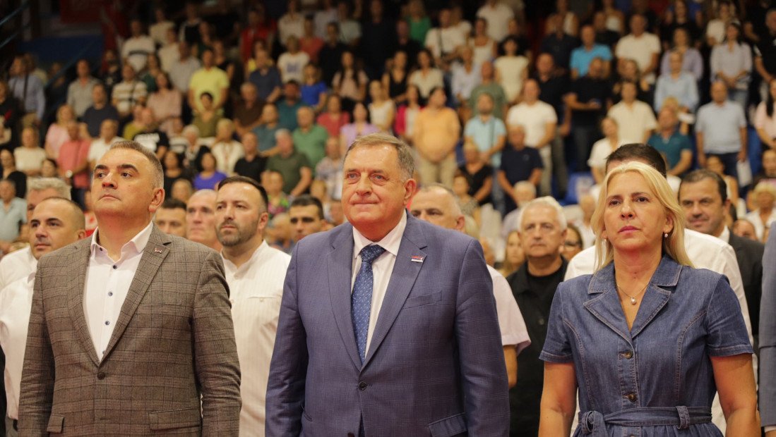 Dodik u Trebinju: Uveren sam u veliku pobedu Minića i Cvijanovićeve