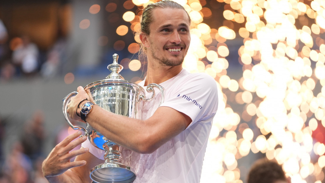 Zverev nije znao da je pobedio, a trofej US opena posvetio majci