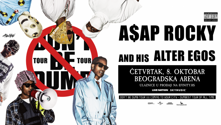 A$AP ROCKY STIGAO U EVROPU: Rasprodate arene i impresivna produkcija kao najava za koncert u Beogradu 08. oktobra