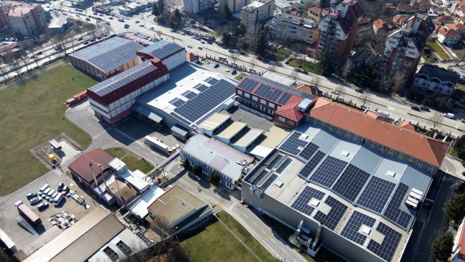 Otvorena solarna elektrana u BAT fabrici u Vranju