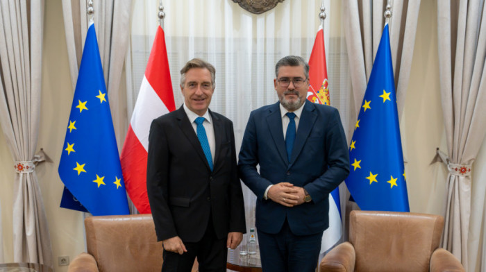 Starović sa ambasadorom Austrije o evropskom putu Srbije i unapređenju saradnje dve zemlje