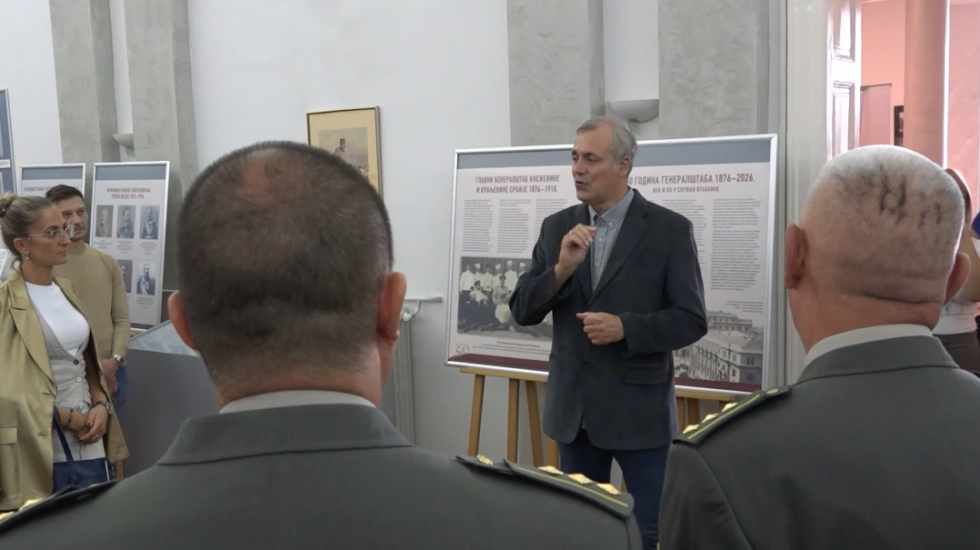 U Domu Vojske Srbije u Novom Sadu otvorena izložba "150 godina Generalštaba"
