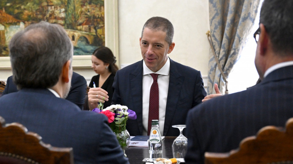 Đurić sa Žiofreom razgovarao o evropskom putu Srbije, situaciji na Kosovu i Metohiji
