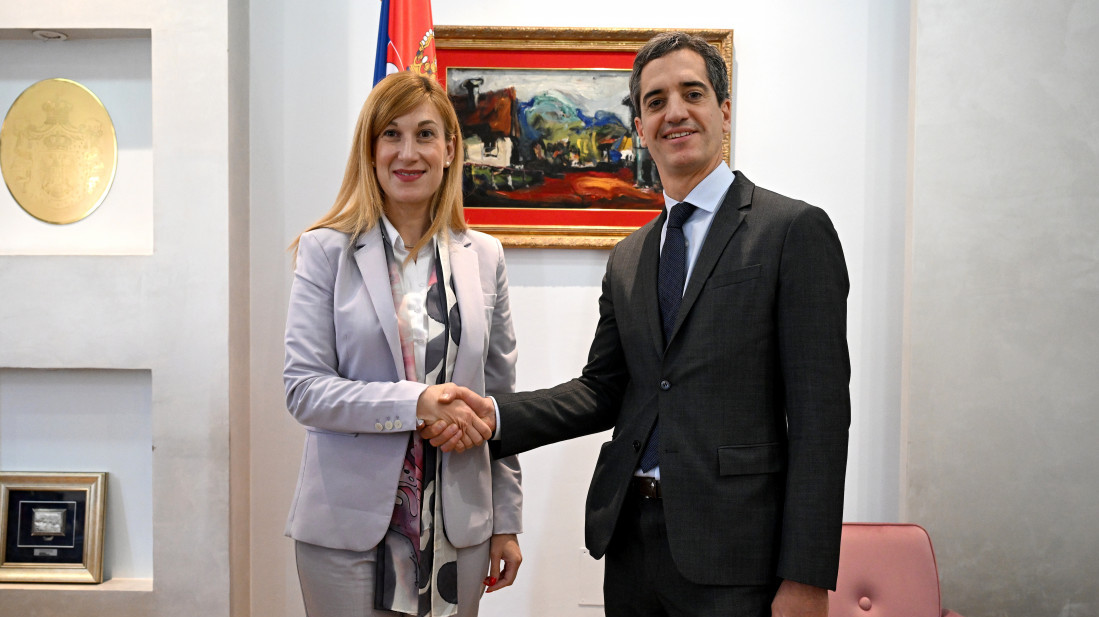 Jovanović sa novim ambasadorom Španije o jačanju saradnje Beograda i Madrida, posebno u ekonomiji