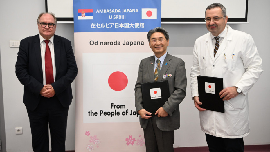 Japan donirao 56.658 evra za sanitetsko vozilo Instituta za onkologiju i radiologiju