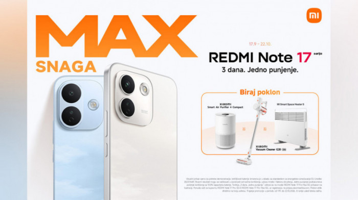 Xiaomi predstavlja REDMI Note 17 seriju u Evropi