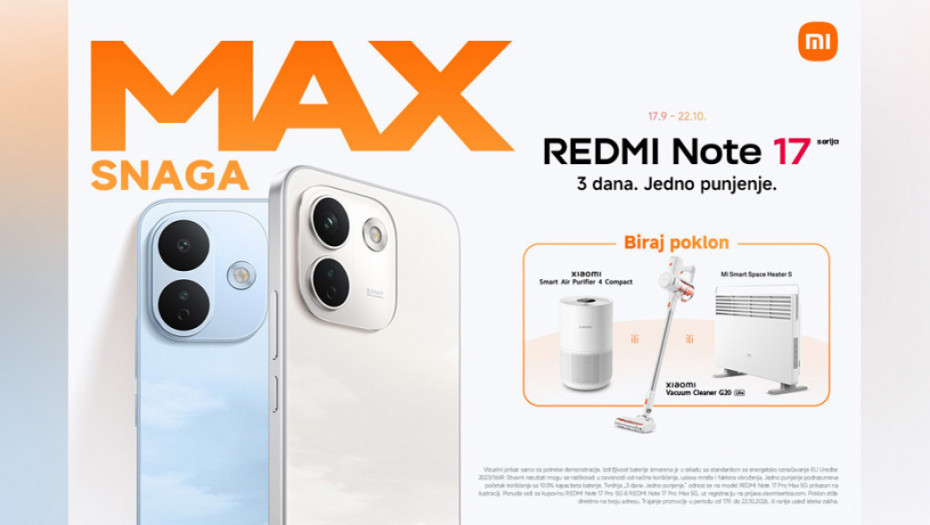 Xiaomi predstavlja REDMI Note 17 seriju u Evropi