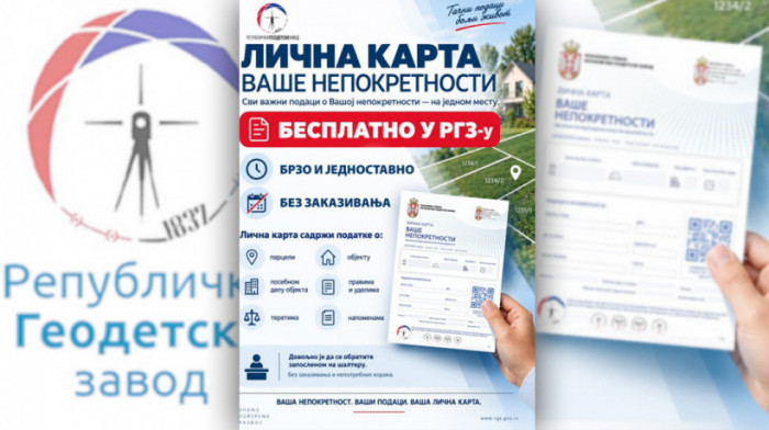 RGZ uveo „ličnu kartu nepokretnosti“: Besplatno proverite sve podatke u katastru - vlasništvo, terete i zabeležbe
