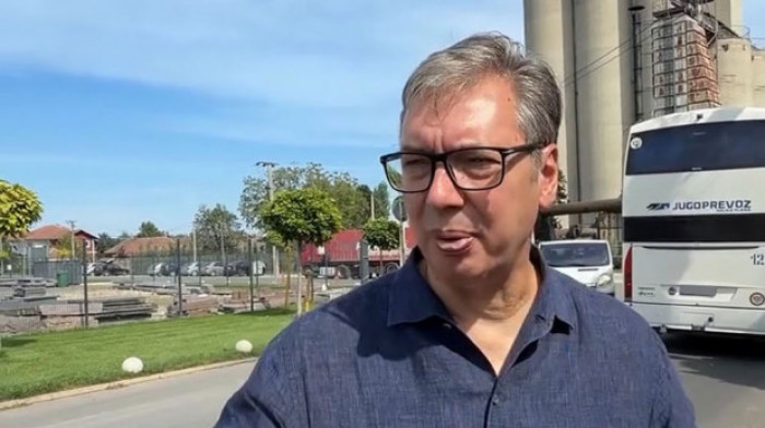 Vučić u Markovcu: Putevi povezuju ljude, mnogo toga je urađeno, ali treba još da se radi