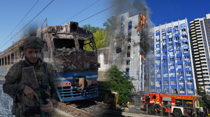 RAT U UKRAJINI Masovan napad na Moskvu: Oboreno 249 dronova, poginule dve osobe