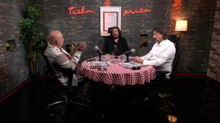 "Teška priča": Radovanović, Rodić i Bazdulj o medijima, politici i književnosti u savremeno doba (VIDEO)