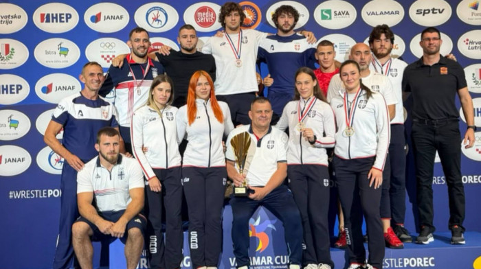 Srpski rvači osvojili pet medalja na Valamar kupu u Poreču