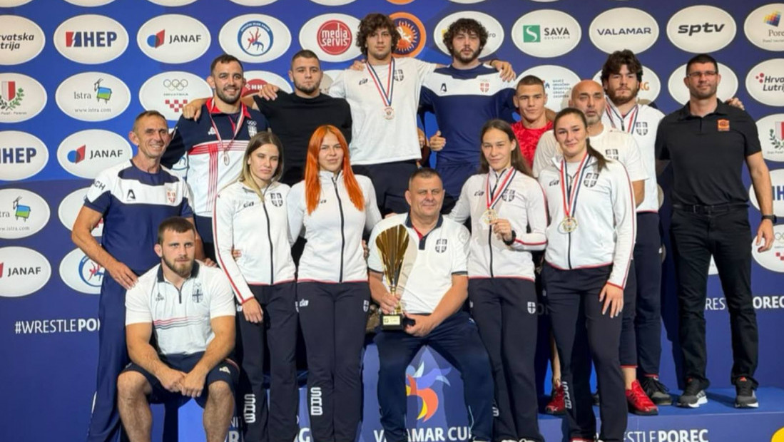 Srpski rvači osvojili pet medalja na Valamar kupu u Poreču
