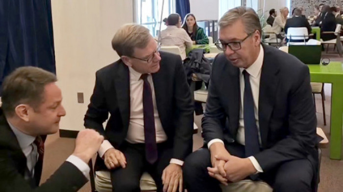 Vučić u Njujorku sa Vadefulom: Srbija želi da razvija odnose sa Nemačkom
