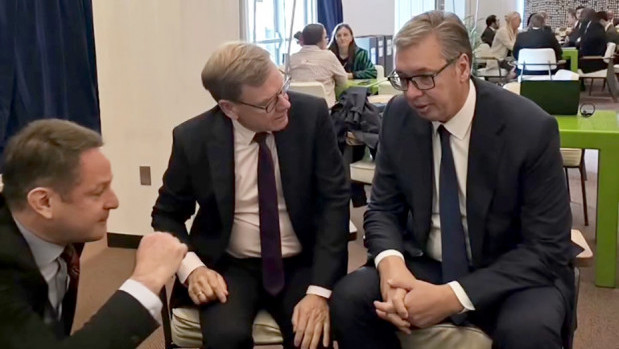 Vučić u Njujorku sa Vadefulom: Srbija želi da razvija odnose sa Nemačkom