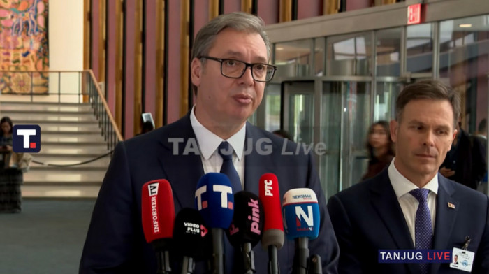 Vučić iz Njujorka o ostavci: "Kada uđete u politiku, morate biti svesni da možete da izađete"