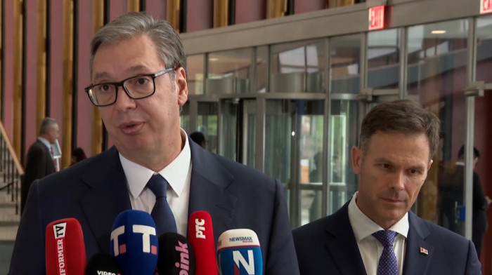 Vučić iz Njujorka o ostavci: "Kada uđete u politiku, morate biti svesni da možete da izađete"