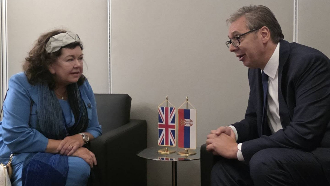 Vučić sa Karen Pirs: Srbija i Britanija imaju obostrani interes za uspostavljanje strateškog dijaloga