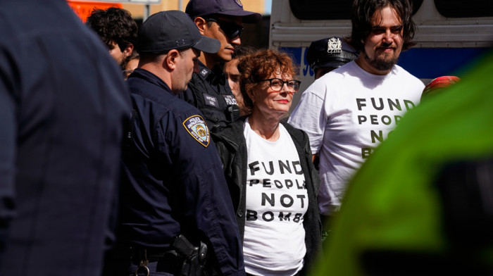 Suzan Sarandon i Hana Ajnbinder uhapšene na protestu protiv Netanjahua u Njujorku