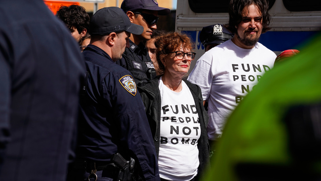 Suzan Sarandon i Hana Ajnbinder uhapšene na protestu protiv Netanjahua u Njujorku