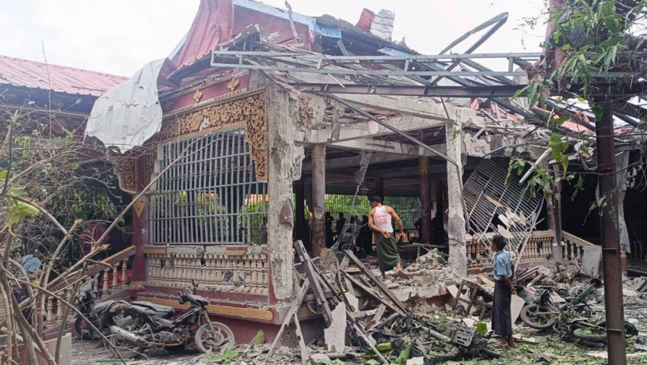 Vazdušni napad u Mjanmaru: Najmanje 33 osobe poginule u bombardovanju