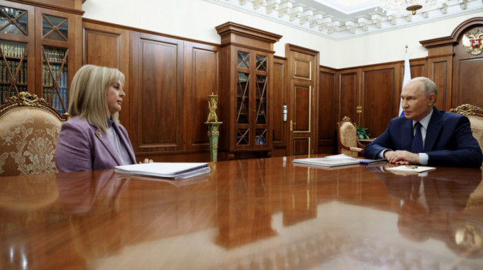 Putin sa predsednicom CIK-a Rusije: Izbori potvrdili legitimitet svih organa vlasti