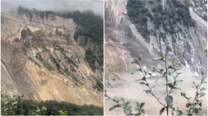Nova katastrofa u Nepalu: Cela planina se sručila u reku usled jakih kiša (VIDEO)
