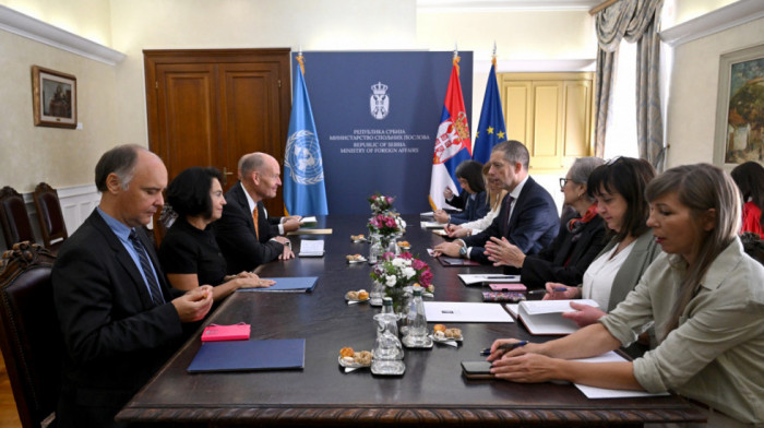 Đurić sa šefom Unmika o Kosovu i Metohiji: Srbija traži doslednu primenu Rezolucije 1244