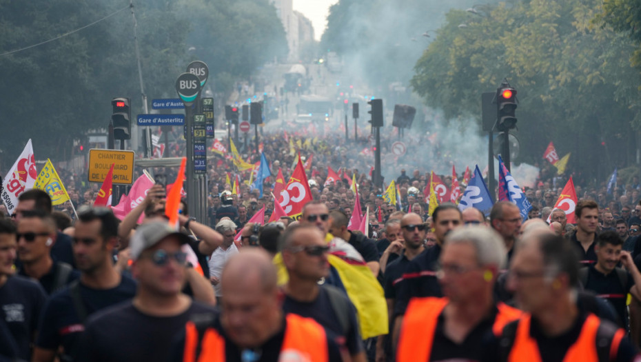 Na protestima u Francuskoj uhapšeno 625 ljudi, povređeno 199, od čega 83 policajca