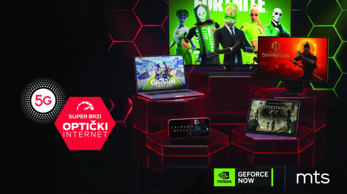 MTS uvodi NVIDIA GeForce NOW cloud gaming u svoju ponudu
