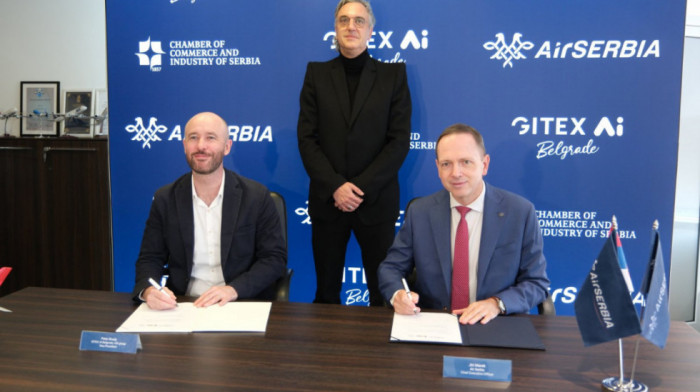 Er Srbija potpisala strateško partnerstvo sa manifestacijom GITEX AI Beograd