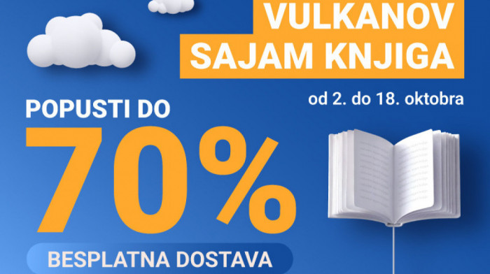 Počinje Vulkanov sajam knjiga: Knjigoholičari, spremite se čekaju vas brojna iznenađenja!