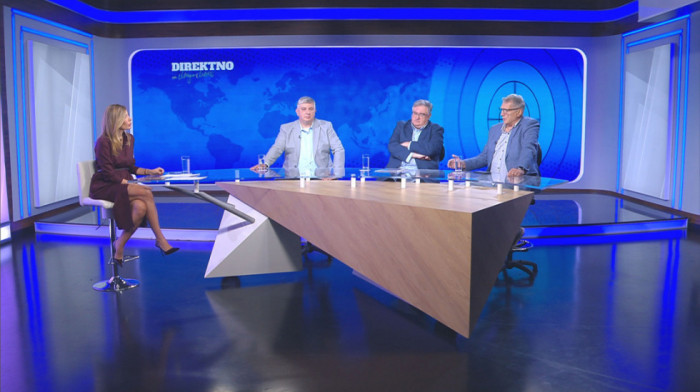 Političko nasilje i šta pokazuju nova istraživanja javnog mnjenja: Tomić, Vuletić i Vukadinović u emisiji "Direktno"