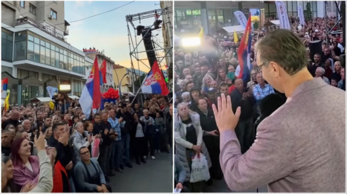 Vučić u Vranju: Ako lista pobedi, Vlada Srbije imaće 12 ministara