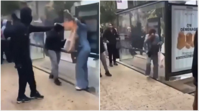 Sprejem pokušao da zapali ženu na protestima u Francuskoj: Priveden tinedjžer zbog napada (VIDEO)