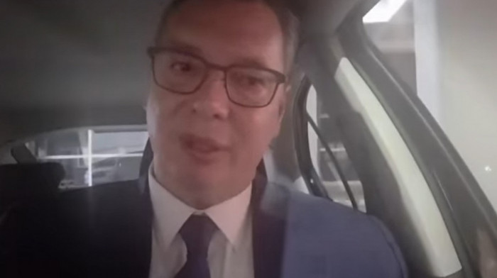 Vučić se oglasio pred obraćanje u Areni: Beskrajno sam zahvalan ljudima koji su dopustili da predvodim Pokret slobodara