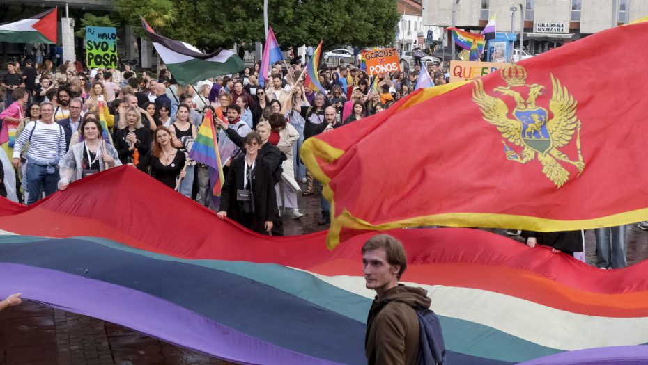 Montenegro Prajd protekao u mirnoj atmosferi i bez incidenata