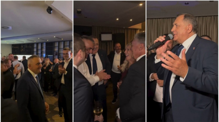 "Ne može nam niko ništa": Dodik uz pesmu proslavio trijumf SNSD-a i "pobedu Republike Srpske" (VIDEO)