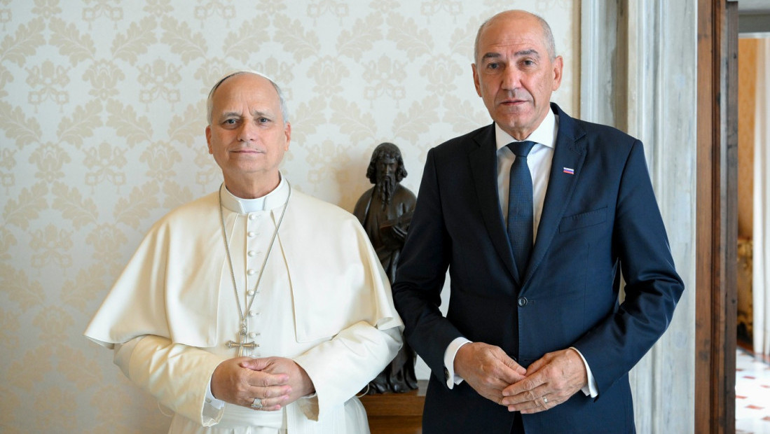 Slovenački premijer Janez Janša i papa Lav XIV o unapređenju Vatikanskog sporazuma