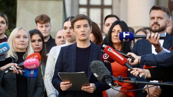 Brnabić: Studentska lista je prevara, predstavljaju se kao žrtve, iako su nasilnici