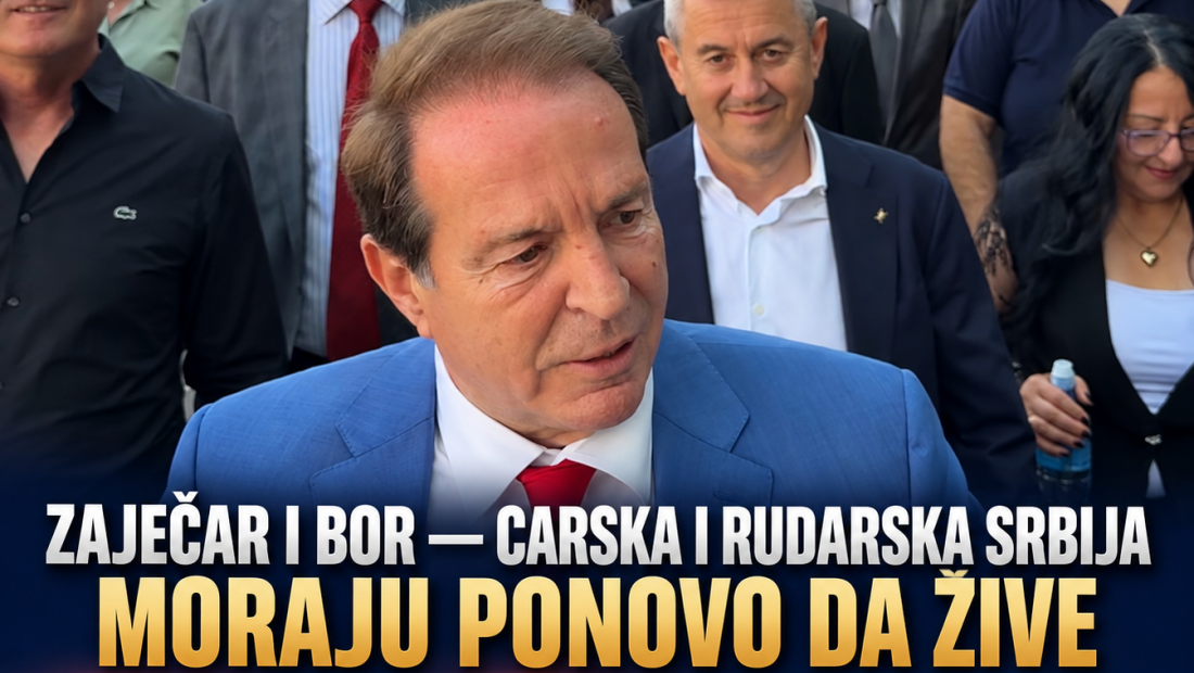 Karić u Zaječaru i Boru: Srbija ne treba da izvozi svoje bogatstvo, već da stvara finalne proizvode