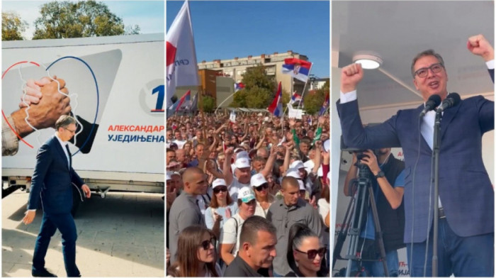 Vučić: Srbija neće imati budućnost ako najgori pobede, odbranićemo narodnu volju